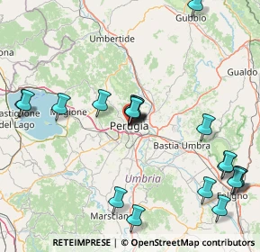 Mappa Piazza Giacomo Matteotti, 06121 Perugia PG, Italia (19.261)