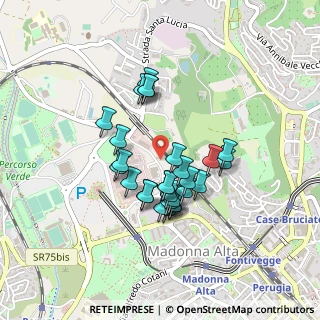 Mappa Via del Tabacchificio, 06083 Bastia Umbra PG, Italia (0.36821)