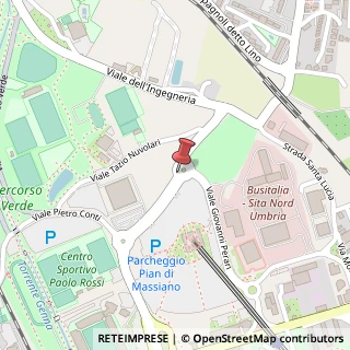 Mappa Viale Giuseppe Meazza, 21, 06125 Perugia, Perugia (Umbria)