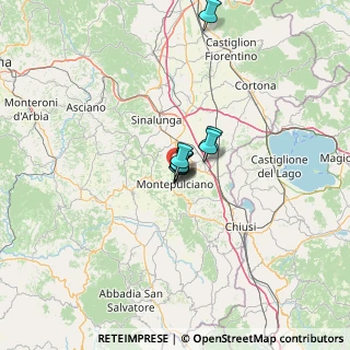 Mappa Via delle Pietrose, 53045 Montepulciano SI, Italia (23.235)