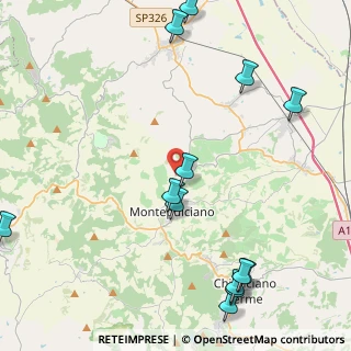 Mappa Via delle Pietrose, 53045 Montepulciano SI, Italia (5.88462)