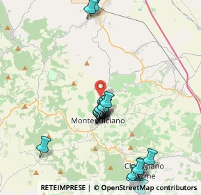 Mappa Via delle Pietrose, 53045 Montepulciano SI, Italia (4.8875)