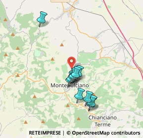 Mappa Via delle Pietrose, 53045 Montepulciano SI, Italia (3.20091)