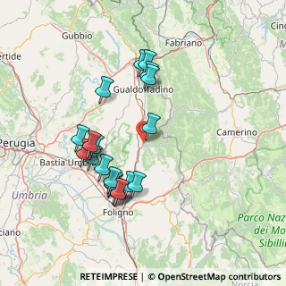 Mappa Via Roma, 06025 Nocera Umbra PG, Italia (14.812)
