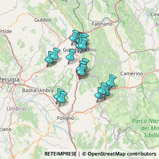 Mappa Via Roma, 06025 Nocera Umbra PG, Italia (11.794)
