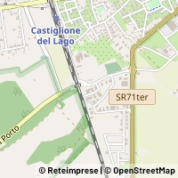 Hartă Castiglione del Lago