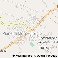 Hartă Montegiorgio