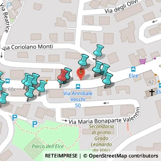 Mappa Via Maria Bonaparte Valentini, 06123 Perugia PG, Italia (0.04348)
