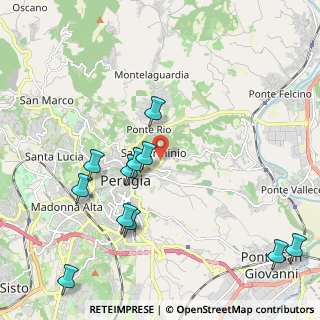 Mappa Via Carlo Cattaneo, 06122 Perugia PG, Italia (2.45818)