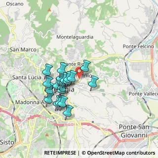 Mappa Via Carlo Cattaneo, 06122 Perugia PG, Italia (1.521)