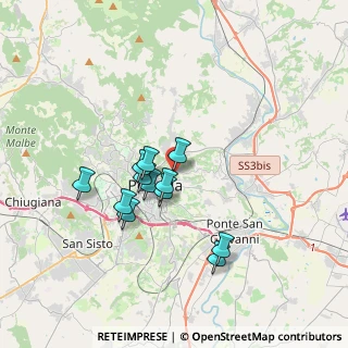 Mappa Via Carlo Cattaneo, 06122 Perugia PG, Italia (2.92917)