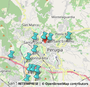 Mappa Via Annibale Vecchi, 06123 Perugia PG, Italia (2.30167)