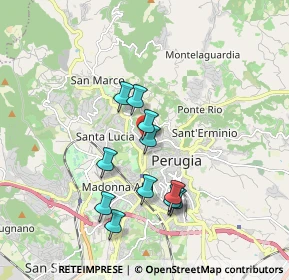 Mappa Via Annibale Vecchi, 06123 Perugia PG, Italia (1.63818)