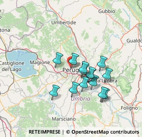 Mappa Via Annibale Vecchi, 06123 Perugia PG, Italia (11.90643)