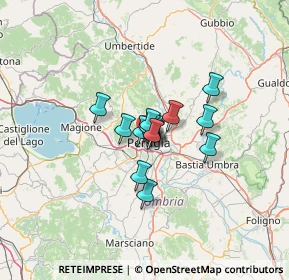 Mappa Via Annibale Vecchi, 06123 Perugia PG, Italia (6.97733)