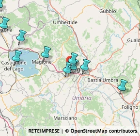 Mappa Via della Moda, 06100 Perugia PG, Italia (19.85455)