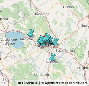 Mappa Via della Moda, 06100 Perugia PG, Italia (5.48455)