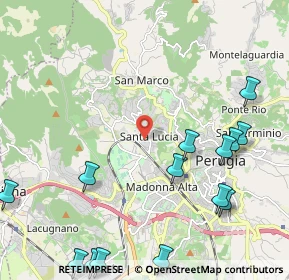 Mappa Via della Moda, 06100 Perugia PG, Italia (3.00071)