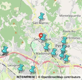 Mappa Via della Moda, 06100 Perugia PG, Italia (2.62333)