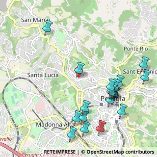 Mappa Via Ruggero Torelli, 06123 Perugia PG, Italia (1.29684)