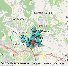 Mappa Via Francesco Innamorati, 06123 Perugia PG, Italia (1.36)