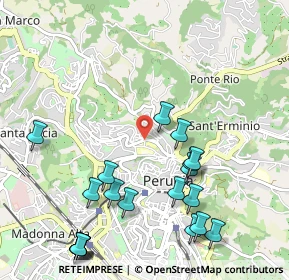 Mappa Via Francesco Innamorati, 06123 Perugia PG, Italia (1.3175)