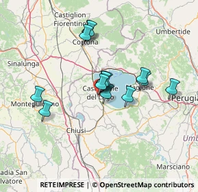 Mappa Via Enrico Fermi, 06061 Castiglione del Lago PG, Italia (11.48643)