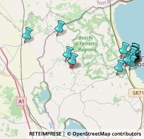 Mappa Via T.C. Fioretti, 06061 Castiglione del Lago PG, Italia (5.7255)