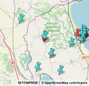 Mappa Via T.C. Fioretti, 06061 Castiglione del Lago PG, Italia (5.5045)