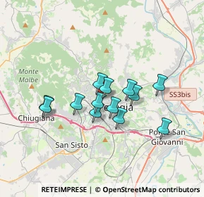 Mappa Via Dante Alighieri, 06123 Perugia PG, Italia (2.71538)