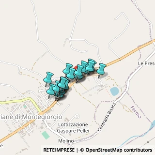 Mappa Via Faleriense Est, 63900 Montegiorgio FM, Italia (0.28276)