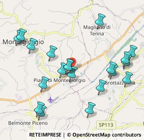 Mappa Via Faleriense Est, 63900 Montegiorgio FM, Italia (2.2905)