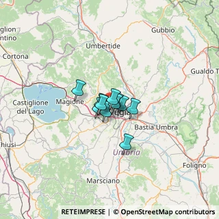 Mappa Strada Santa Lucia, 06127 Perugia PG (5.55455)