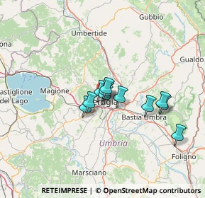 Mappa Corso Giuseppe Garibaldi, 06123 Perugia PG, Italia (9.63909)