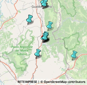 Mappa Via San Paolo, 06025 Nocera Umbra PG (6.2785)