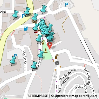 Mappa Piazza Vincenzo Blasi, 06025 Nocera Umbra PG, Italia (0.05)
