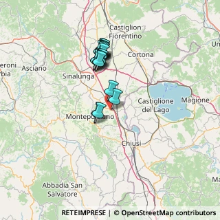 Mappa Via del Colle, 53045 Montepulciano SI, Italia (12.66737)