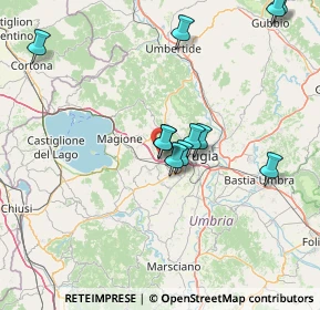 Mappa Via Fontevecchia, 06073 Corciano PG, Italia (15.34545)