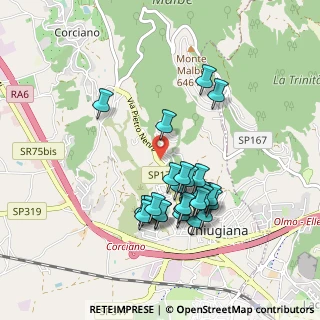 Mappa Via Fontevecchia, 06073 Corciano PG, Italia (0.872)