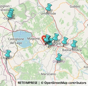 Mappa 06073 Corciano PG, Italia (15.34333)