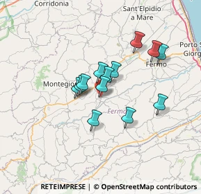 Mappa Via Padre Guido Piergallina, 63844 Grottazzolina FM, Italia (5.27769)