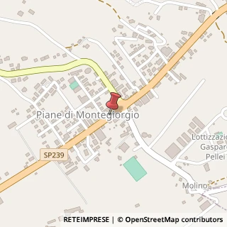Mappa Via Faleriense Ovest, 1, 63833 Piane di Montegiorgio FM, Italia, 63833 Montegiorgio, Fermo (Marche)