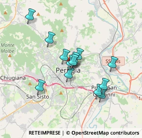 Mappa Via del Carmine, 06121 Perugia PG, Italia (2.92077)