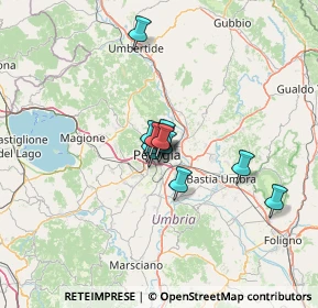 Mappa Via del Carmine, 06121 Perugia PG, Italia (7.51)