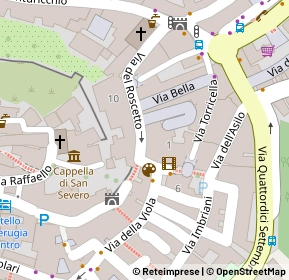 Mappa 06122 Perugia PG, Italia (0.06522)