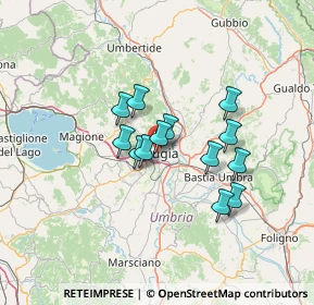 Mappa 06122 Perugia PG, Italia (10.39923)