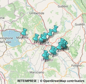 Mappa 06122 Perugia PG, Italia (10.61875)