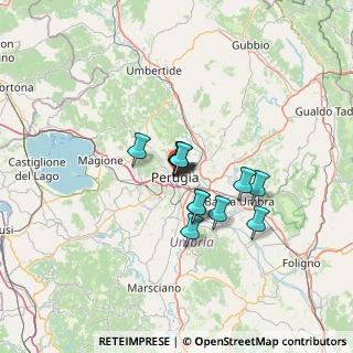 Mappa Via dell'Asilo, 06122 Perugia PG, Italia (9.13083)