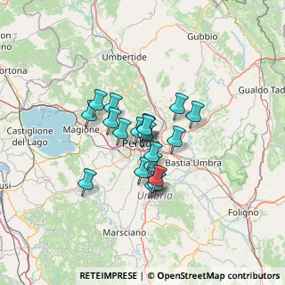 Mappa 06122 Perugia PG, Italia (9.34053)