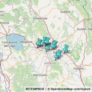 Mappa 06122 Perugia PG, Italia (6.94091)
